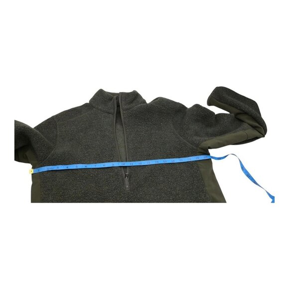 Lululemon Jacket Mens M Green Tundra Trek Wool Sherpa Fleece Gorpcore LM3BT0S - Picture 4 of 8